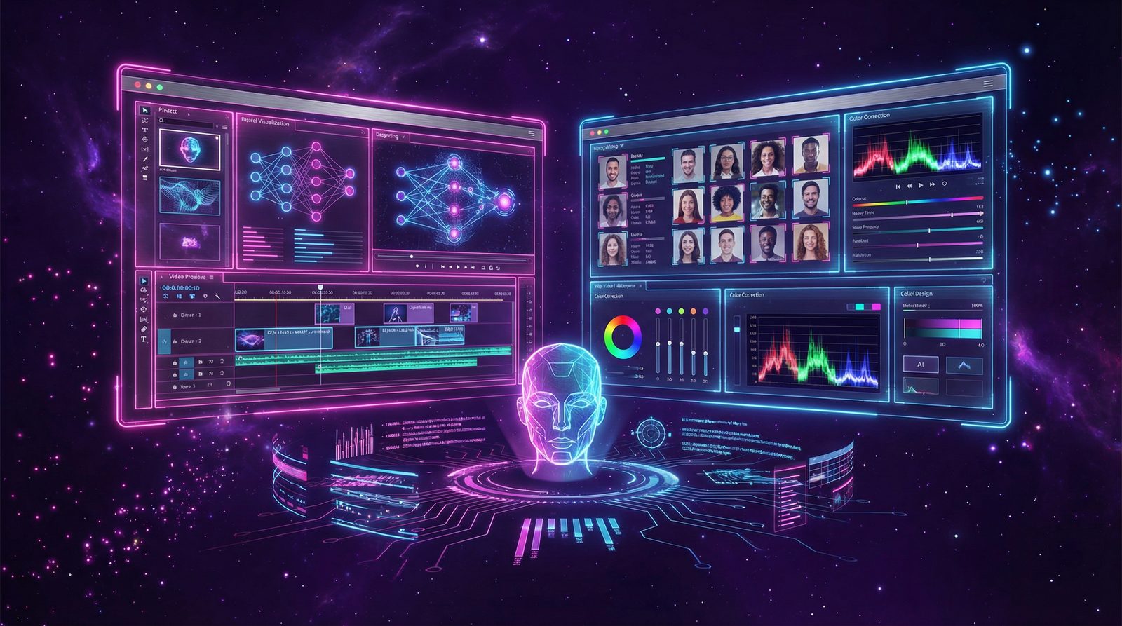 网红主播AI智能视频制作平台